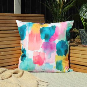 Watercolours - Outdoor Cushion